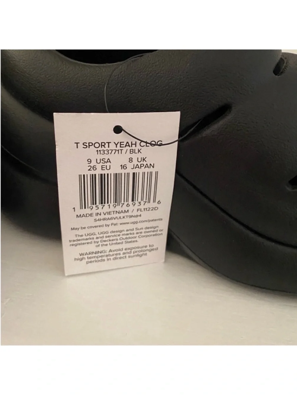 UGG Child Kids T-Sport Yeah Clog Crocs✨